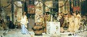 Sir Lawrence Alma-Tadema,OM.RA,RWS The Vintage Festival oil painting reproduction